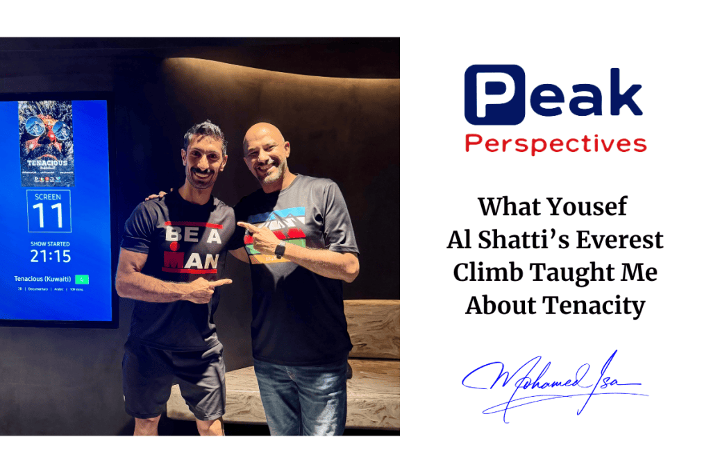 Banner for What Yousef Al Shatti's Everest Climb Taught Me About Tenacity